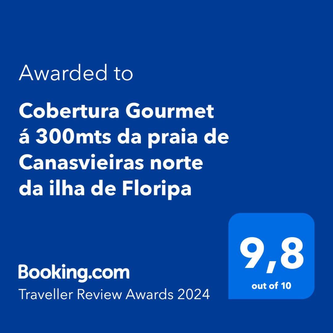 Cobertura Gourmet A 300Mts Da Praia De Canasvieiras Norte Da Ilha De Floripa Флорианополис Экстерьер фото